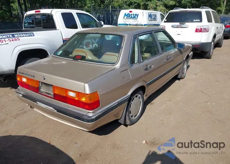1986 Audi 4000 S Custom from USA, damaged, VIN WAUFB0813GA130714